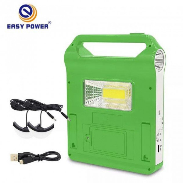 Кемпінговий ліхтар на сонячній батареї EASY POWER EP-038A Bluetooth/USB/Power Bank