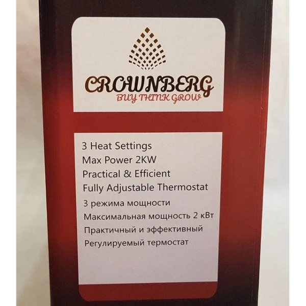 Конвектор бытовой Heater, Crownberg. Конвекторный электрический обогреватель