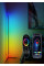 Підлогова кутова RGB лампа торшер EL-2188 з пультом керування (сенсор) + додаток 100 см