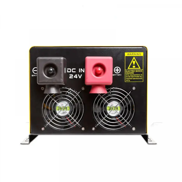 Інвертор (перетворювач) RAGGIE RGH-2000W 24V з правильною синусоїдою+зарядний пристрій