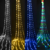 Гірлянда-водоспад (Curtain-Lights) Itrains 240B-2 внутрішня, пров.:прозорий, 3*1,5м (Синій)