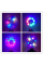 Світлодіодний обертовий диско шар світильник LED Desktop Colourful Star LIght