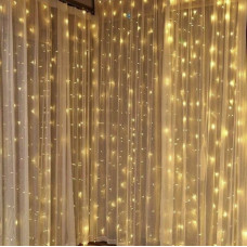 Світлодіодна гірлянда Водоспад 3*2м 240 Led Теплий Білий