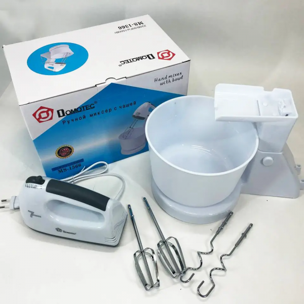 Міксер із чашею DOMOTEC MS-1366