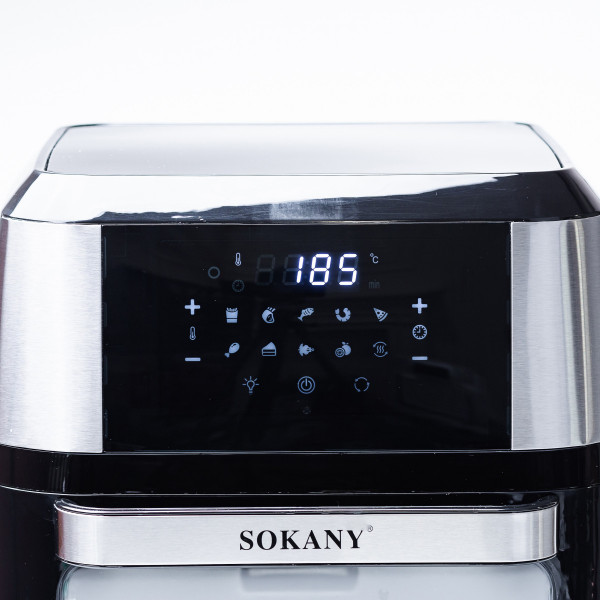 Мультипіч SOKANY SK-ZG-8029 | 12 л, 1800 Вт, температура до 200°C, таймер