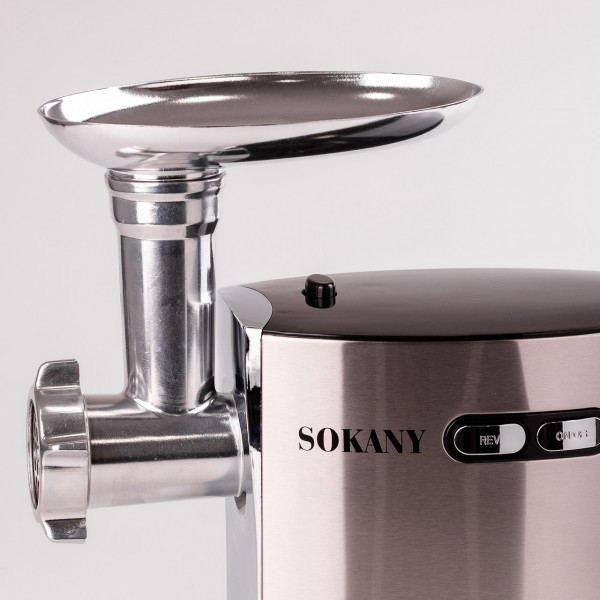 Мясорубка профессиональная электрическая 2500 Вт Sokany SK-091