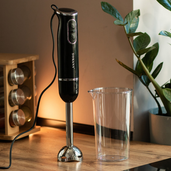 Ручний занурювальний блендер Sokany універсальний 300 Вт Smoothie Maker