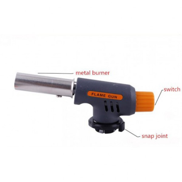 Газовая горелка MULTI PURPOSE TORCH №807 с пьезоподжигом для пайки, кухни, розжига, кемпинга