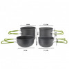 Набор посуды походный Cooking Set SY-201