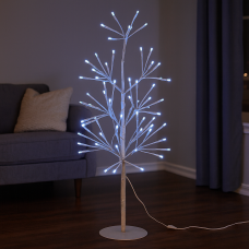 Світлодіодне декоративне дерево 60 см, 80 LED, БІЛИЙ 