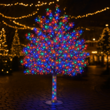 Світлодіодне дерево Сакура 1.8 м мультиколор 500 LED діодів IP44 для вулиці та приміщень
