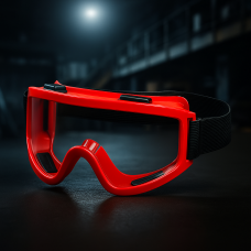 Захисні окуляри Vision Gold (червоні) з антибліковою полікарбонатною лінзою, універсальні