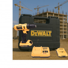 Набір Інструментів з шуруповертом Dewalt 24V на 2 аккумулятори в кейсі 25 Предметів 