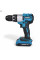 Шуруповерт MAKITA 24V Бесщеточный + 2 АКБ 4Ah + Металлический патрон + Набор инструментов 53 в 1