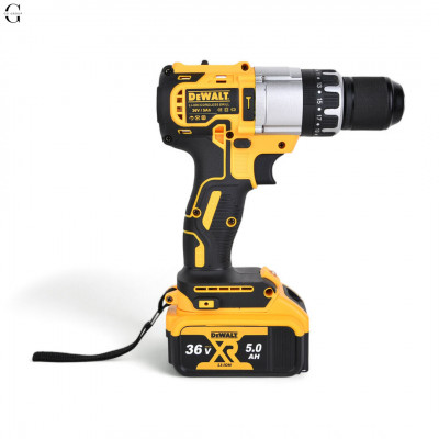 Шуруповерт DeWALT36V Безщітковий + 2 АКБ 5Ah + Металевий патрон №2