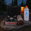 Портативна міні туристична газова плита BOSCH з кейсом та балоном 25×17×8 см