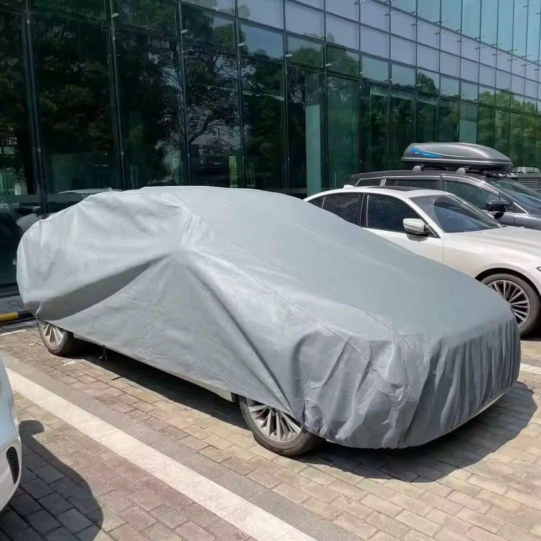 Водонепроницаемый защитный тент-чехол для автомобиля L 480*175*150 №2