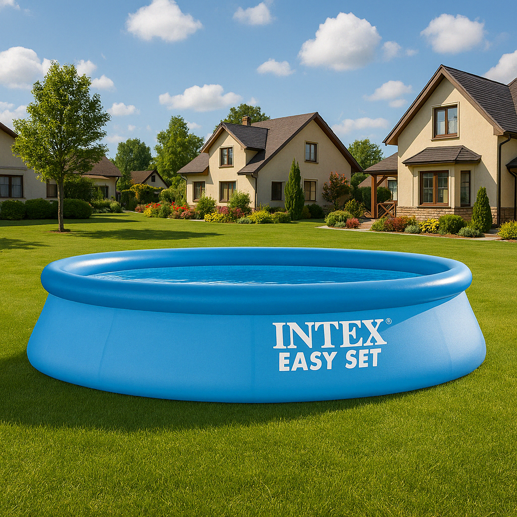 Intex Бассейн наливной 244 х 61см, на 2 тонны воды №7